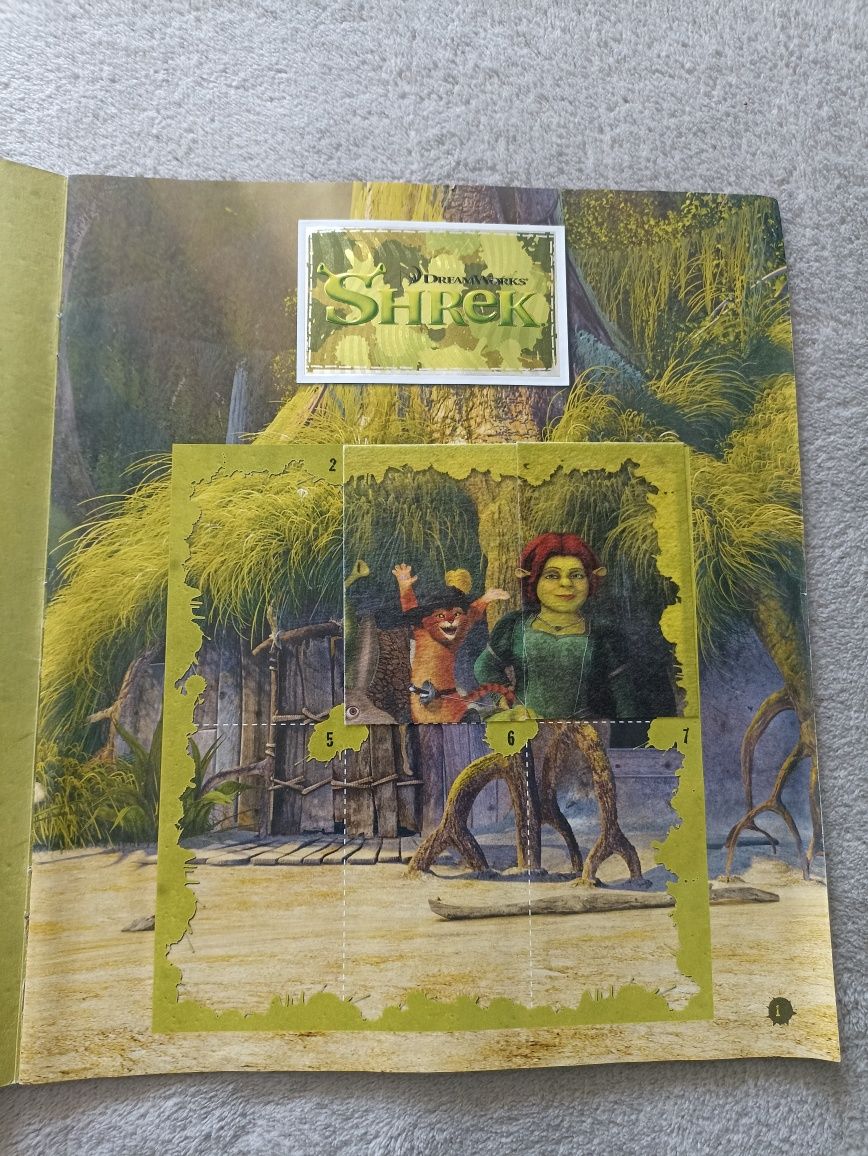 Shrek Forever -Album z naklejkami