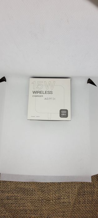 Ładowarka Bezprzewodowa Agptek, Certyfikowana Przez Qi 15W