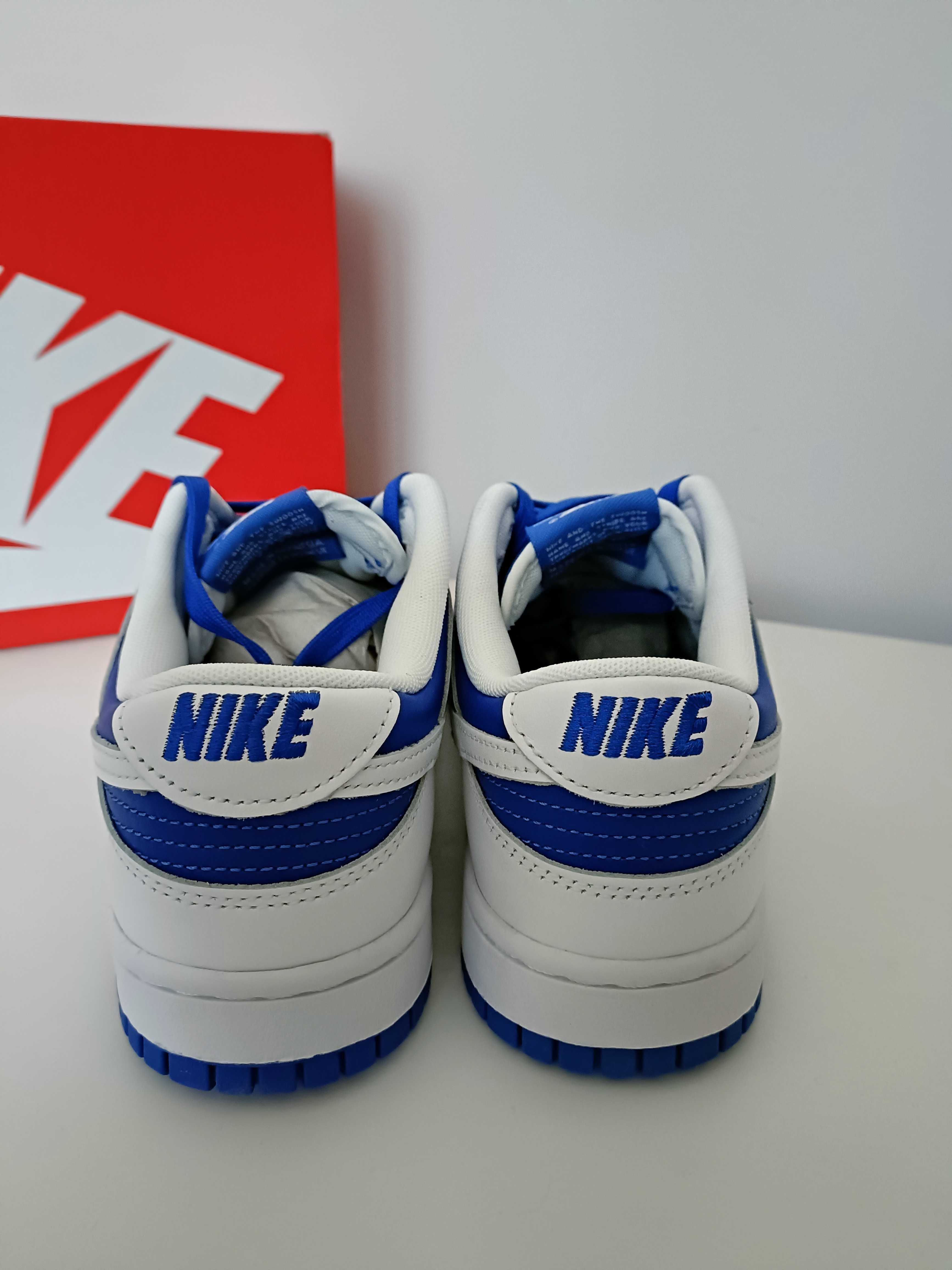 Nike Dunk Low Racer Blue White rozmiar 40 wkładka 25 cm