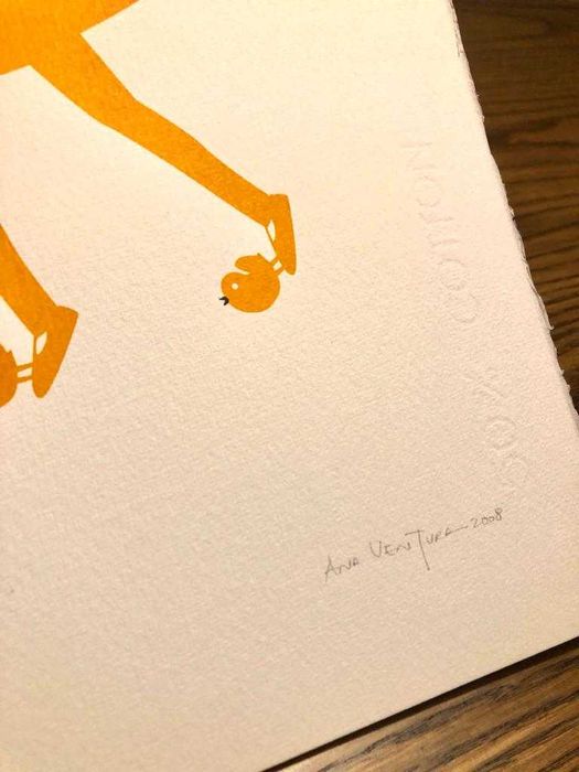 Serigrafia - artista Ana Ventura