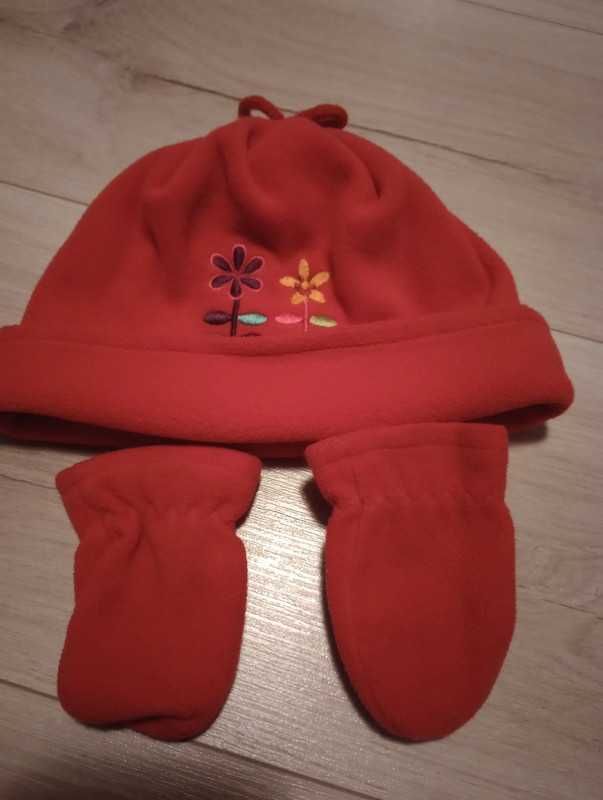 czapeczka plus rękawiczki