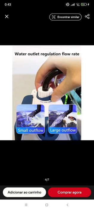 Filtro + termostato para aquário