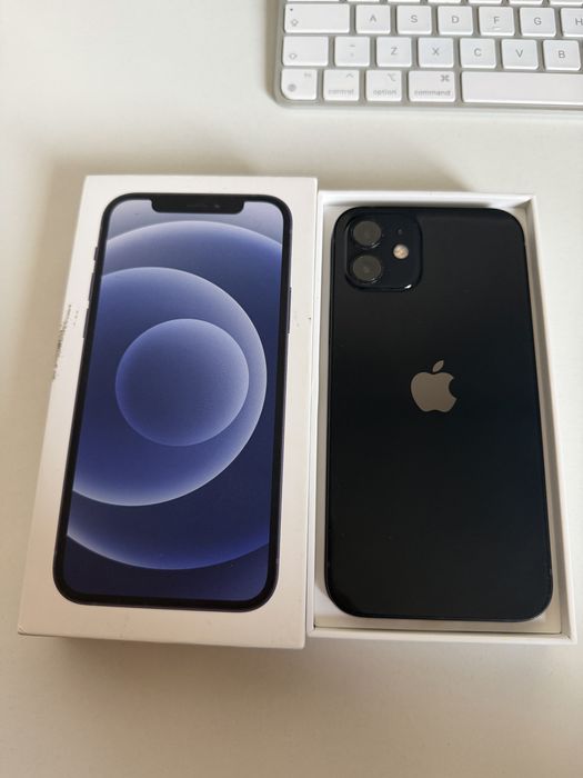 iPhone 12 64gb Black Stan Idealny Bateria 100%