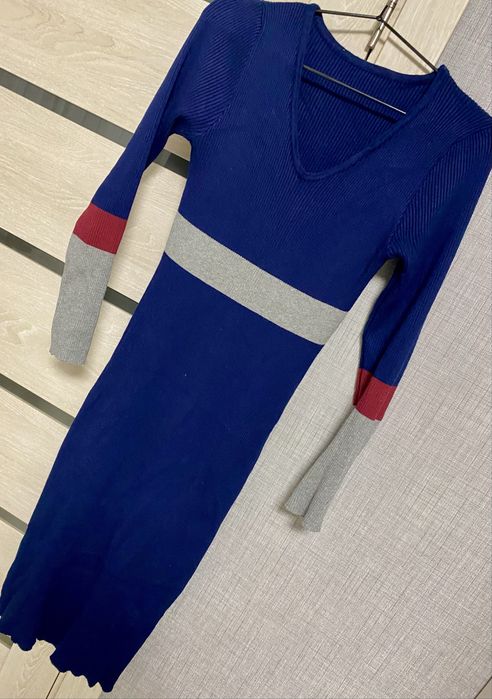 Плаття сукня трикотажна стильна