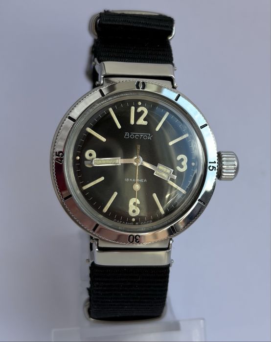 Часы Восток Амфибия 300 метров СССР НВЧ 30
