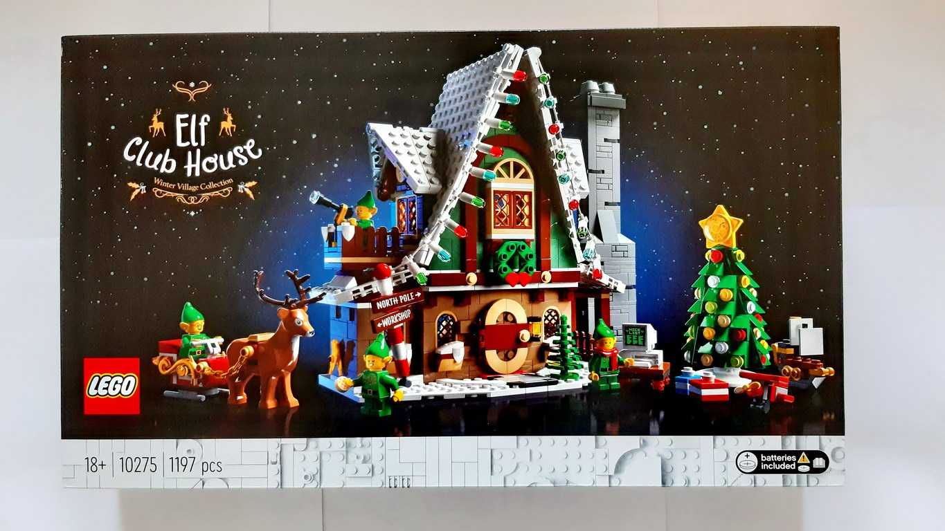 Lego Creator Expert Winter Village 10275 Elf Club House selado