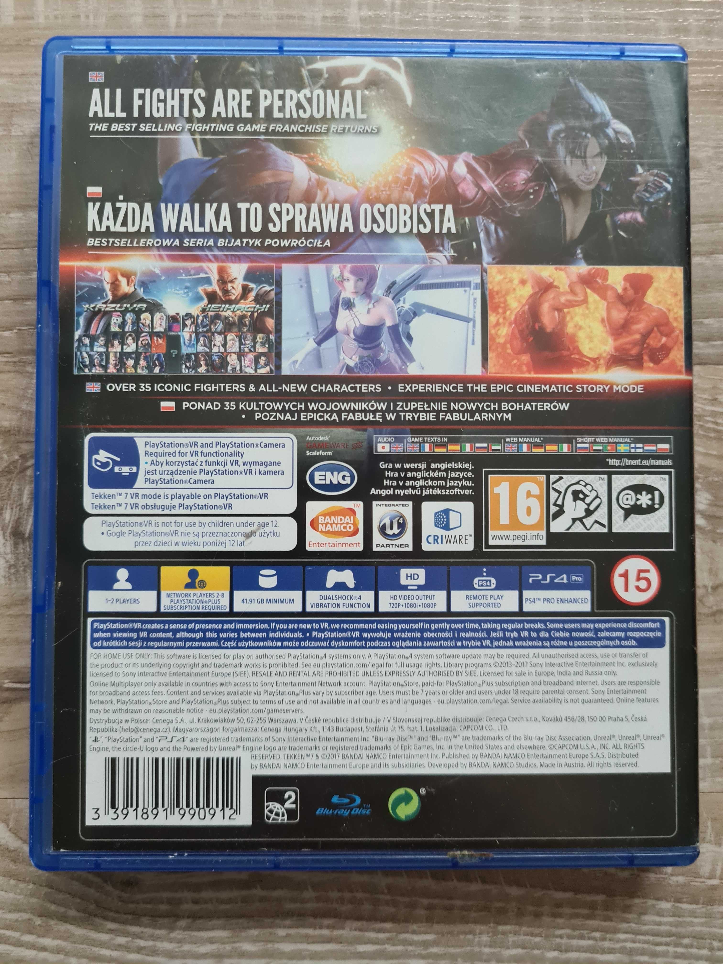Gra Tekken 7 PS4/PS5