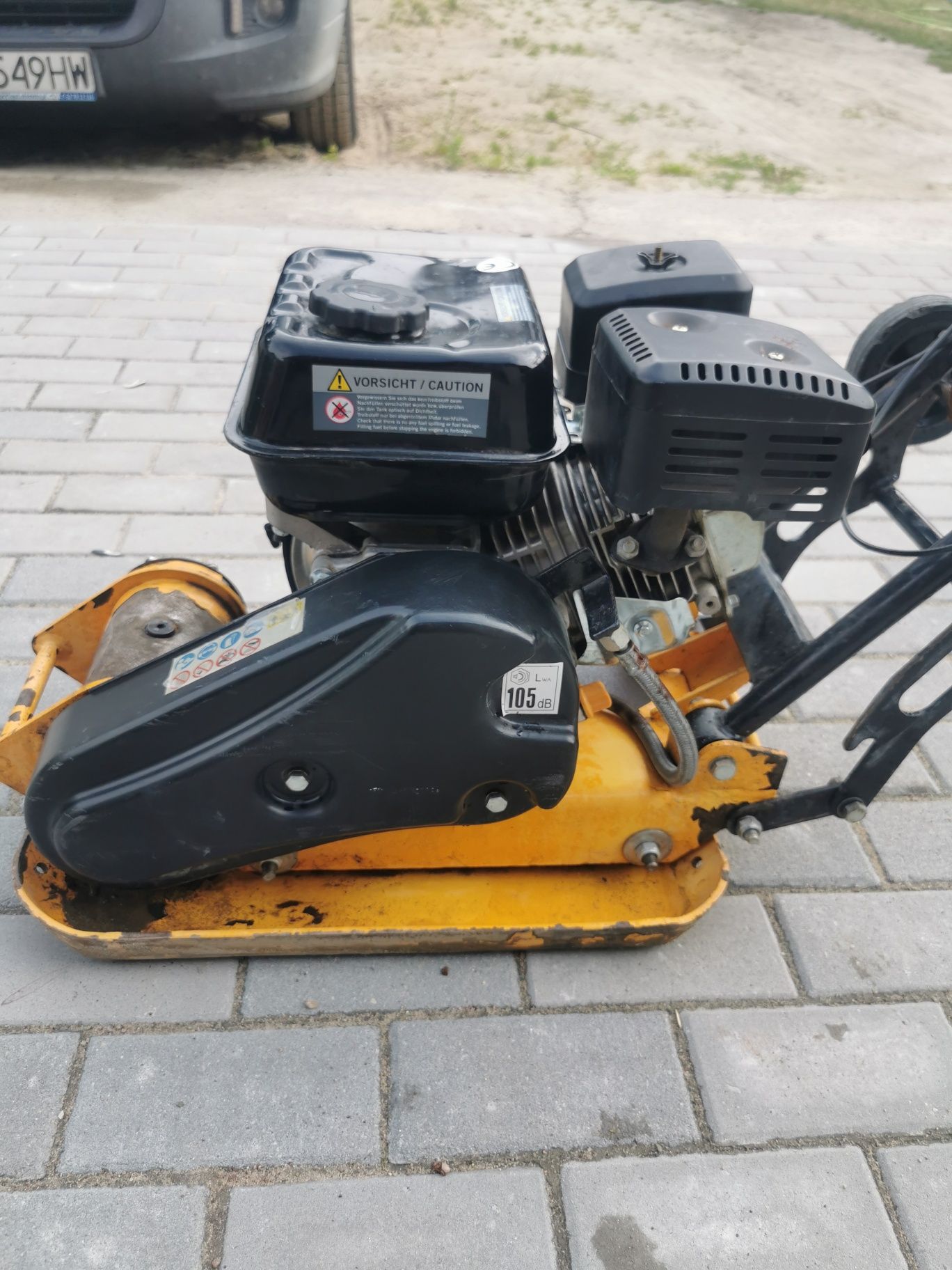 Zagęszczarka 65kg.