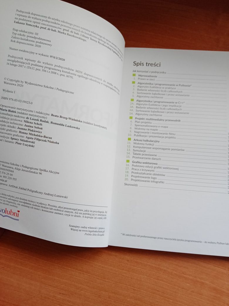 Podręcznik od informatyki wsip klasa 2 zakres podstawowy
