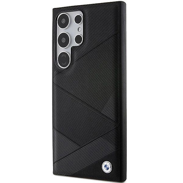 Etui Bmw Signature Leather Crossing Lines Pattern na Samsung Galaxy S2