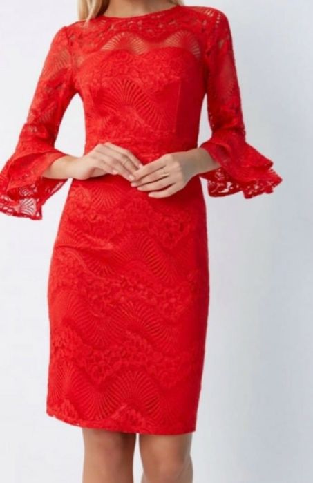 Nowa elegancka sukienka koktajlowa 42/44