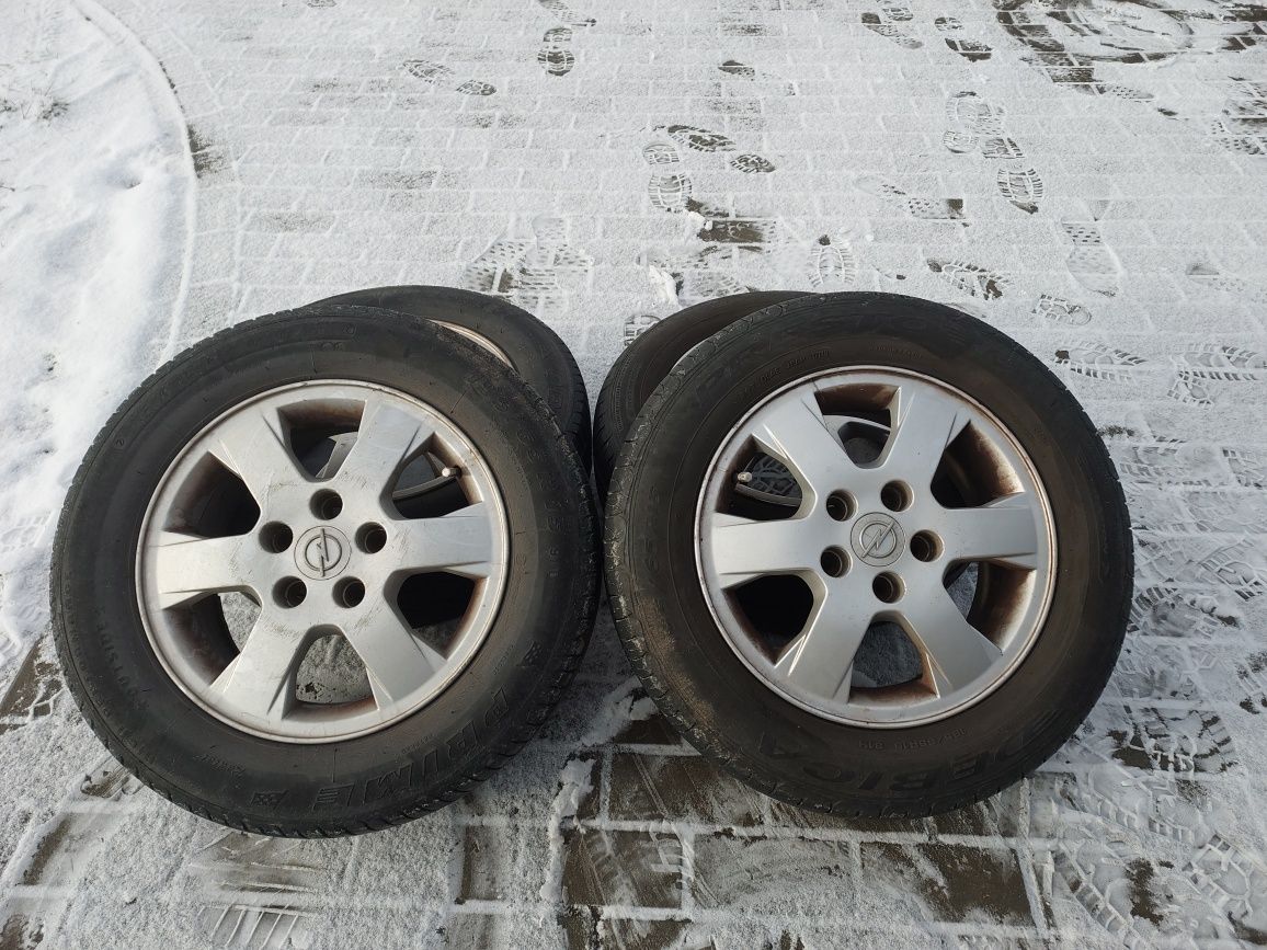 Alufelgi 15" 5x110 opel opony 195/65