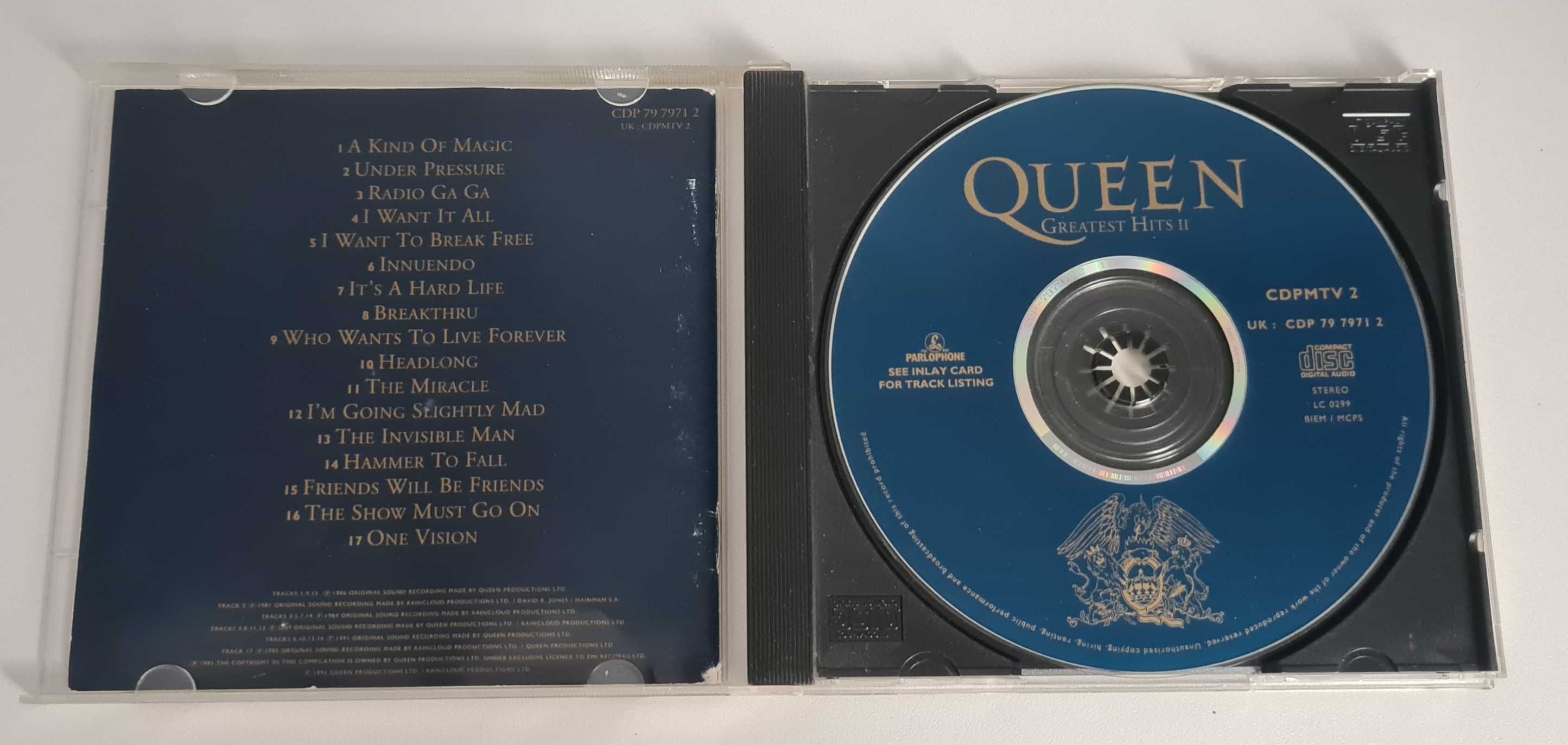 QUEEN Greatest Hits II CD