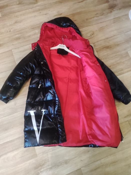 Пуховик на девочку Valentino monkler пальто пуфер VLTN