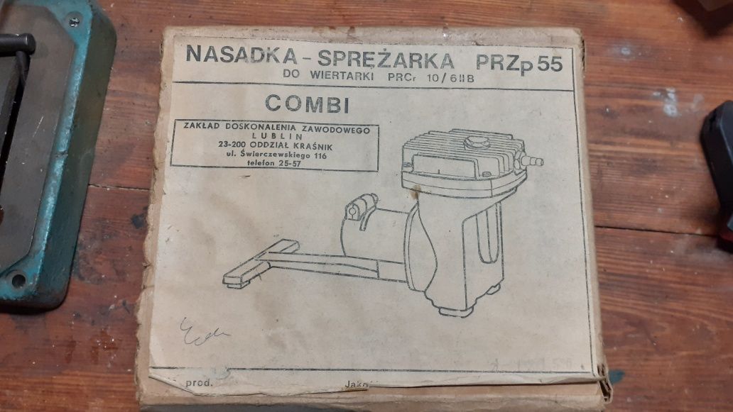 Sprężarka PRZp-55 nasadka Celma