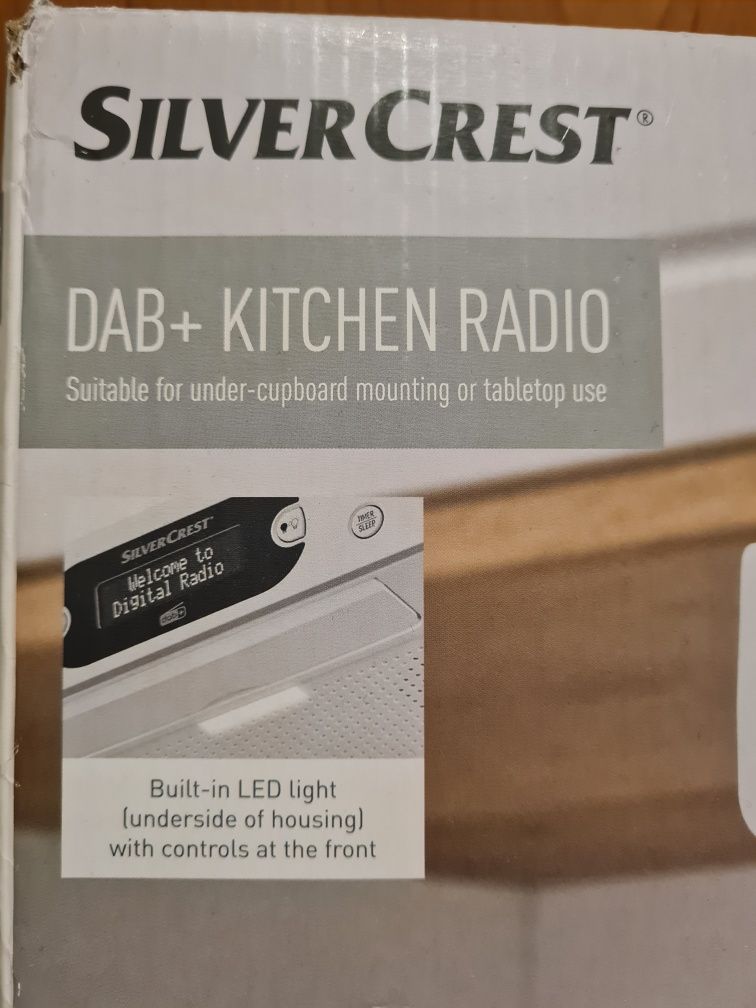 Radio kuchenne SilverCrest Dab+ nowe