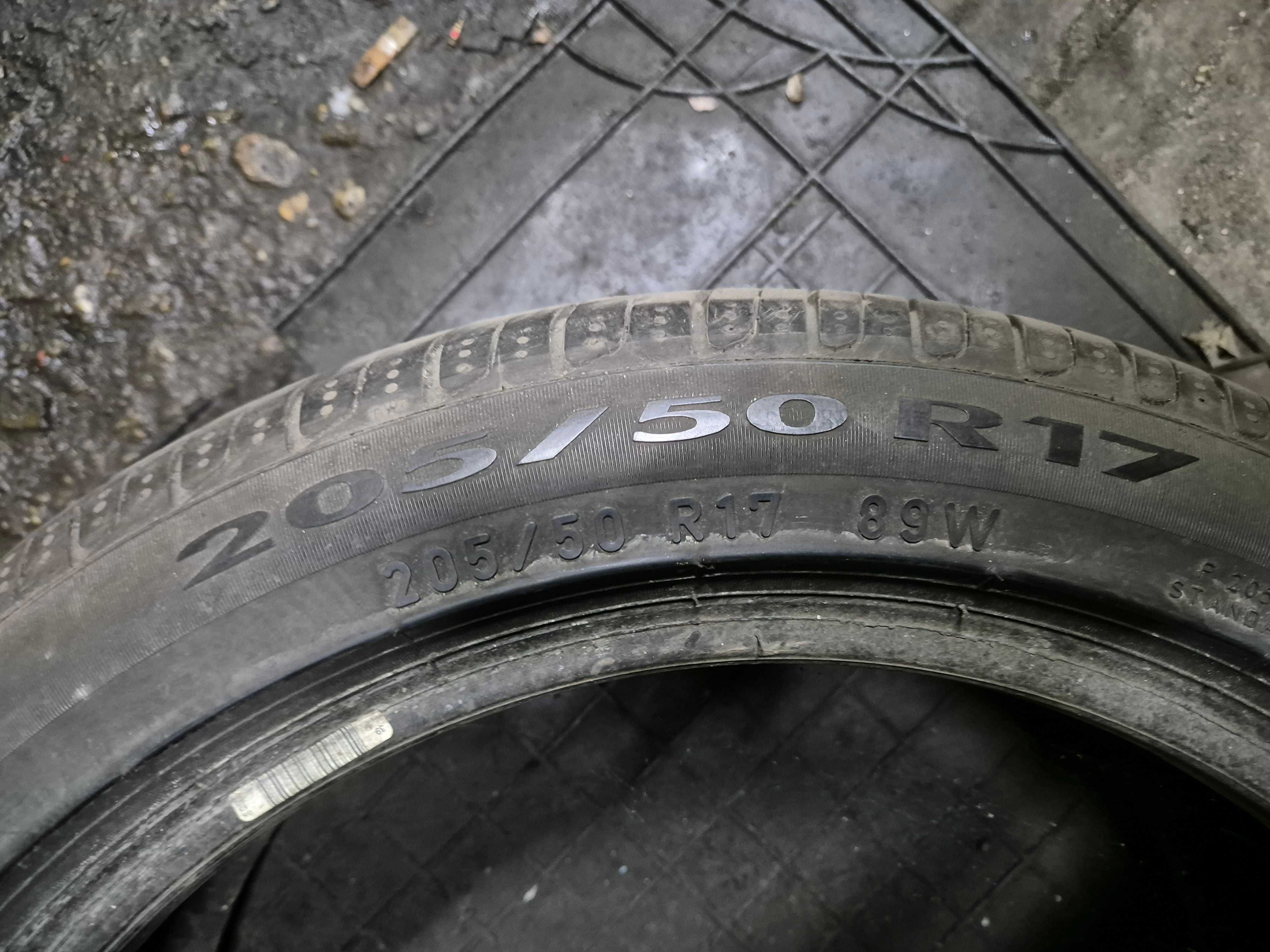 2szt opony letnie Pirelli Run Flat _ 205/50/17