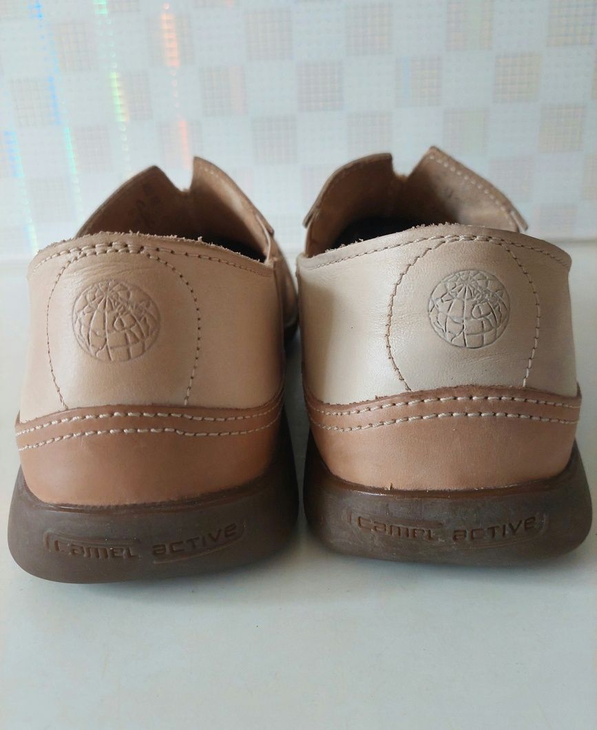(28 - 28,5см) Кожаные туфли CAMEL ACTIVE.