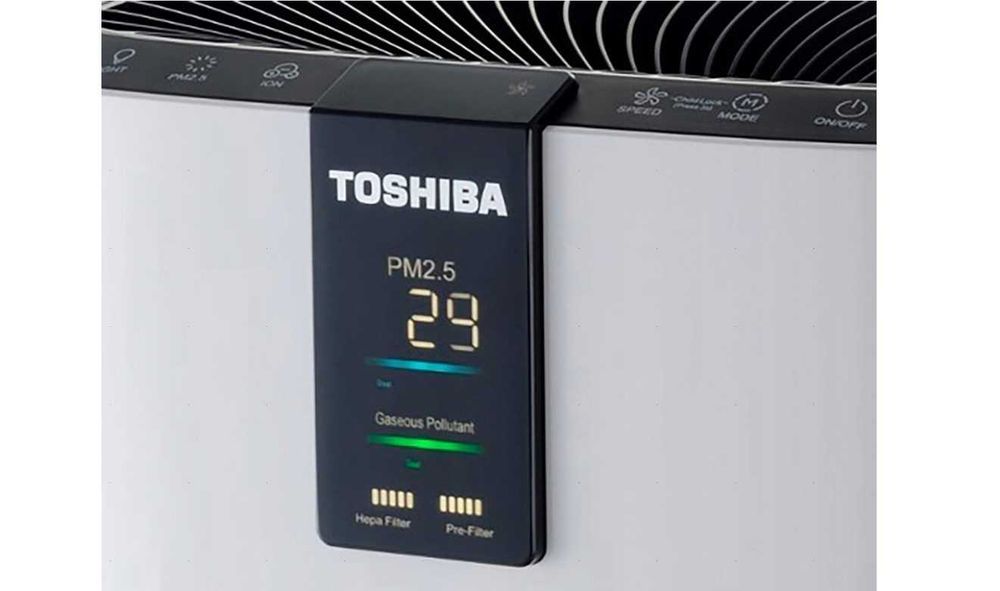 TOSHIBA Oczyszczacz Powietrze do 84 m2 ZDROWE ODDYCHANIE Wysyłka 0zł