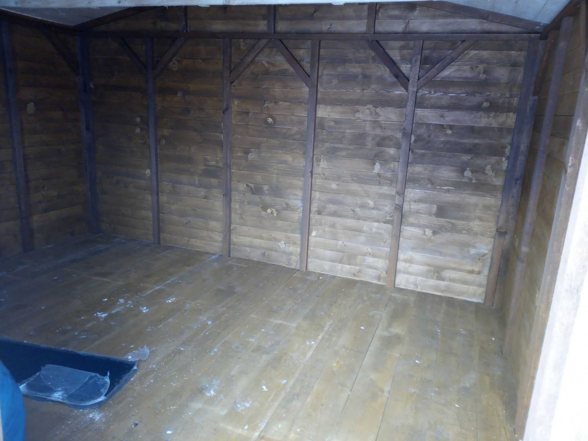 Domek narzędziowy 4x3 z drewutnią 4x.08m *PROMOCJA*