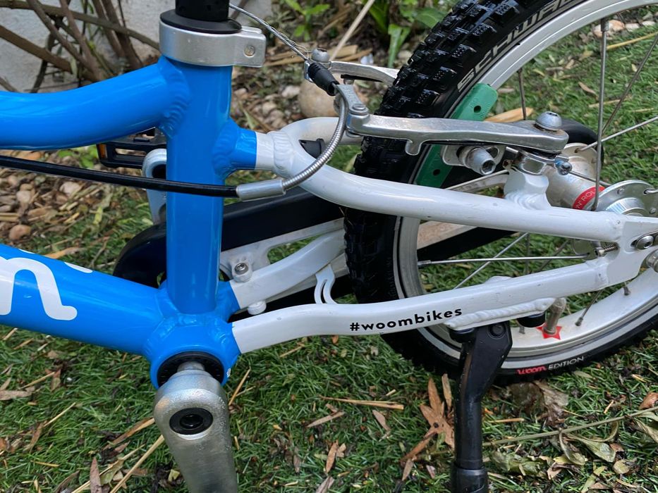 Woom 2 bicykle azul bicicleta infantil childrens bike Lagos