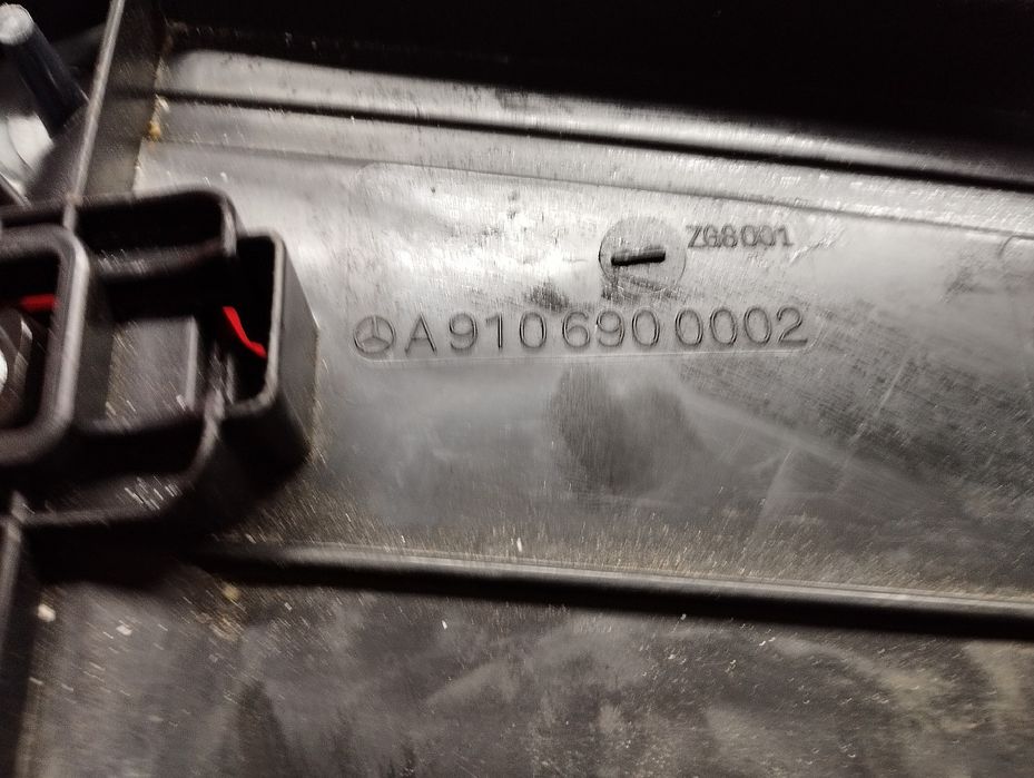 Козирок сонцезахисний лівий Mercedes Sprinter W907 Спринтер 907