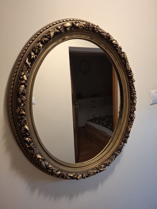 Lustro ramo gipsowe 80cm