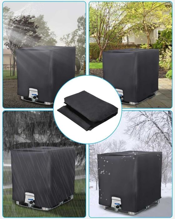 Ochronny pokrowiec na zbiornik na wodę Mauzer 1000l IBC