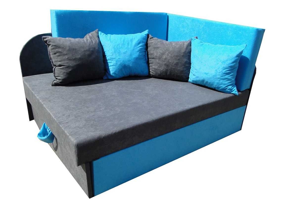 Tapczan Dziecięcy Kubuś Tapczanik Sofa + 4 poduszki fotel