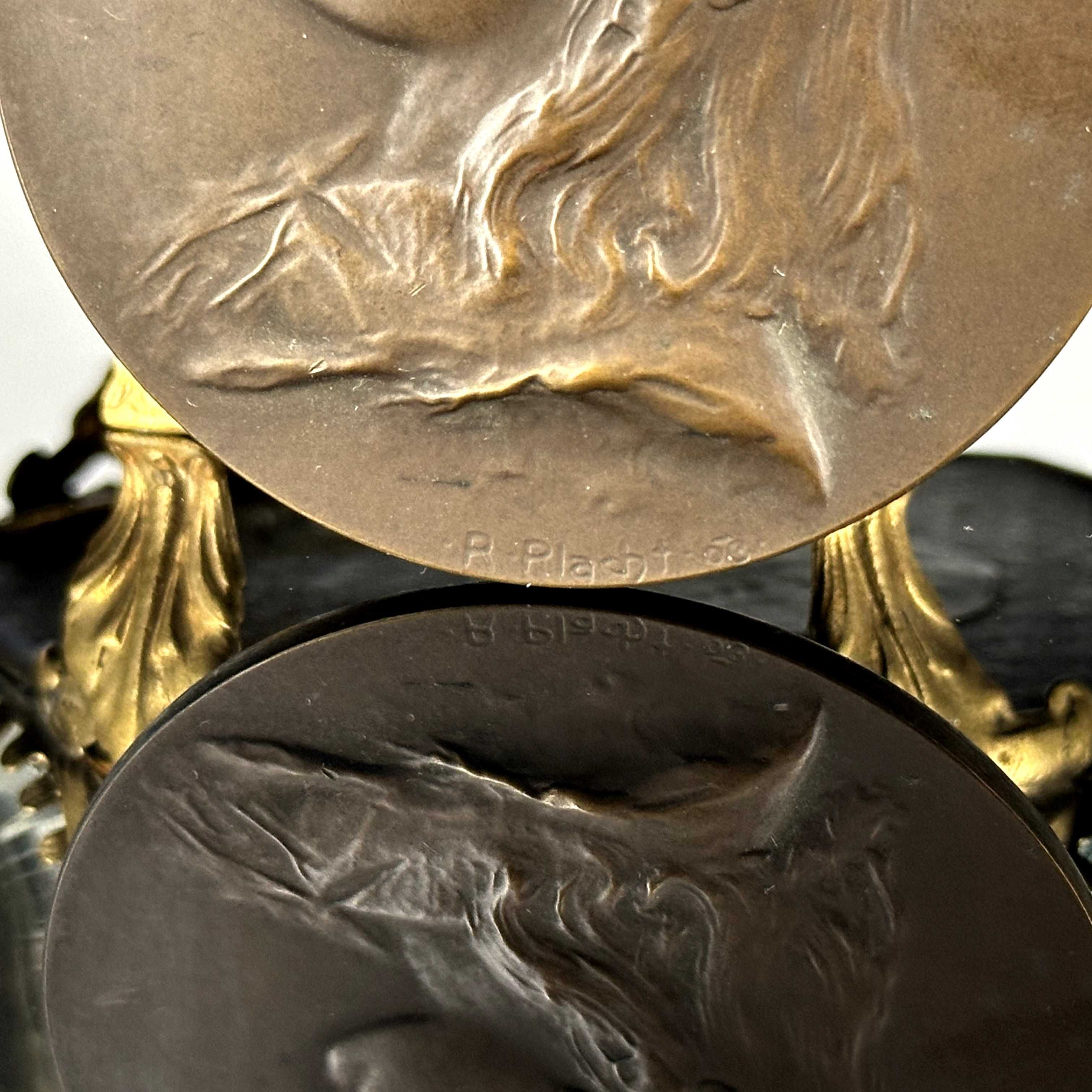 Secesyjny medal z 1906 roku  - Oryginał Wiedeń, Richard Placht
