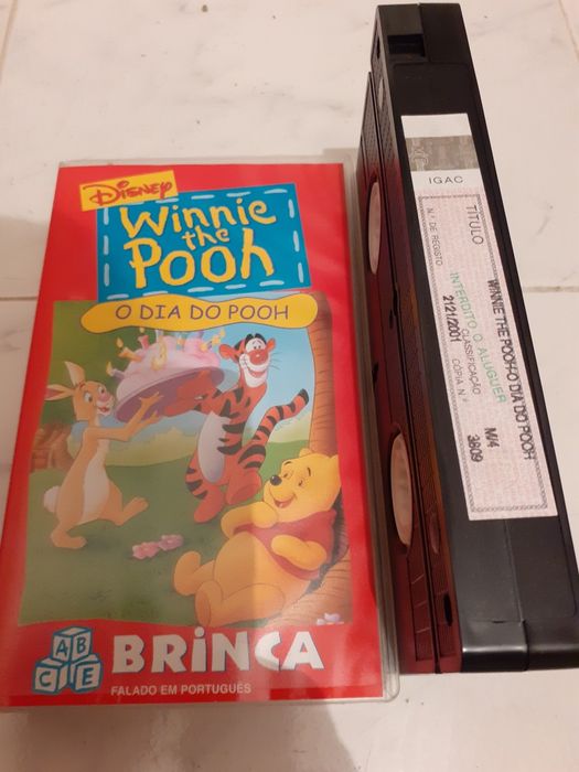 WINIE THE POOH  - VHS CASSETE filme original INFANTIL*