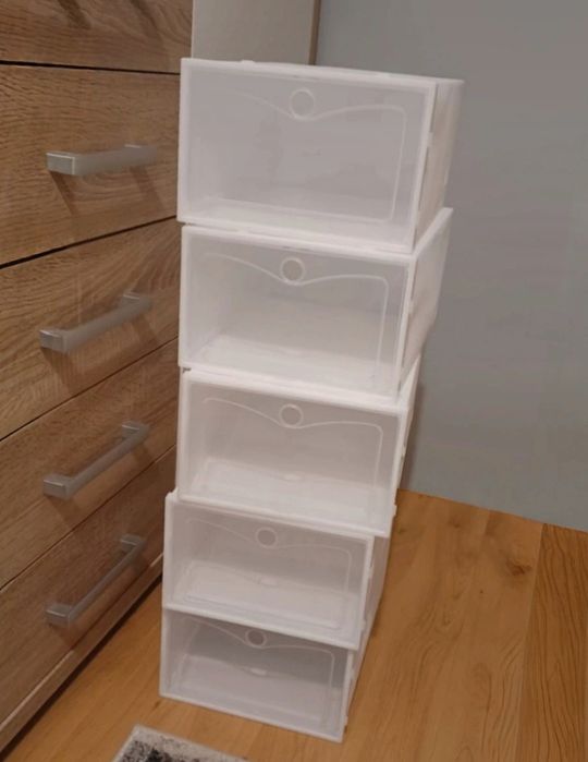 Nowy Zestaw 10x Organizer Na Buty Regał Biały