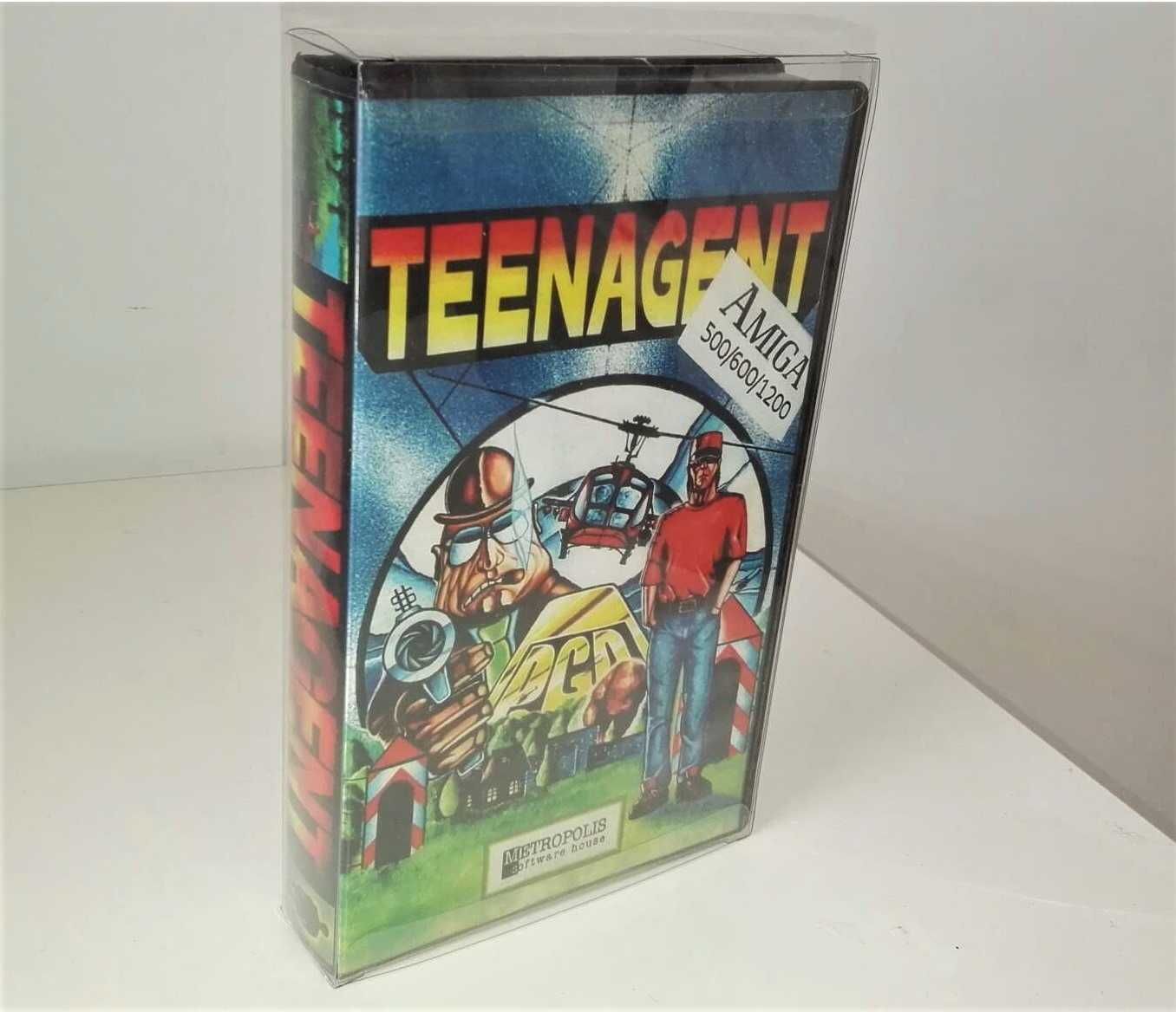Teenagent - Gry Stacja Dyskietki Dla Amiga 500 / 600 / 1200 Pudełko