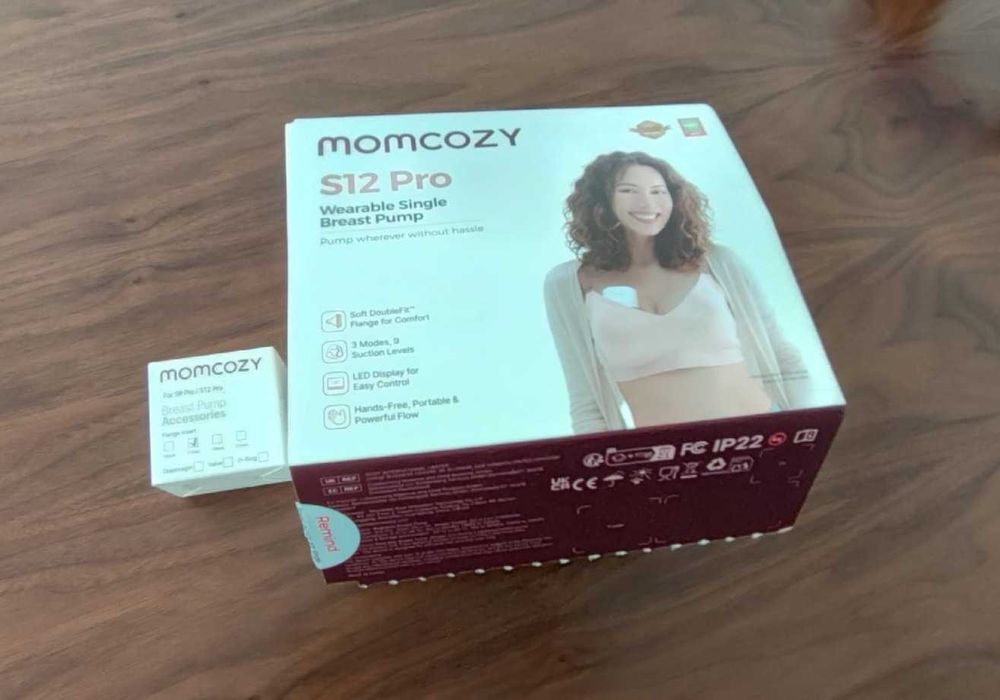 Bomba extratora de leite elétrica Momcozy s12 Pro (sem fios)