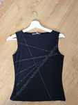 Krótki Top New Look, r. 34/36, XS/S, k. czarny.