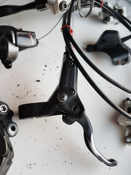 Комплект Shimano Acera + Shimano Alivio + Shimano SLX + гидролиния