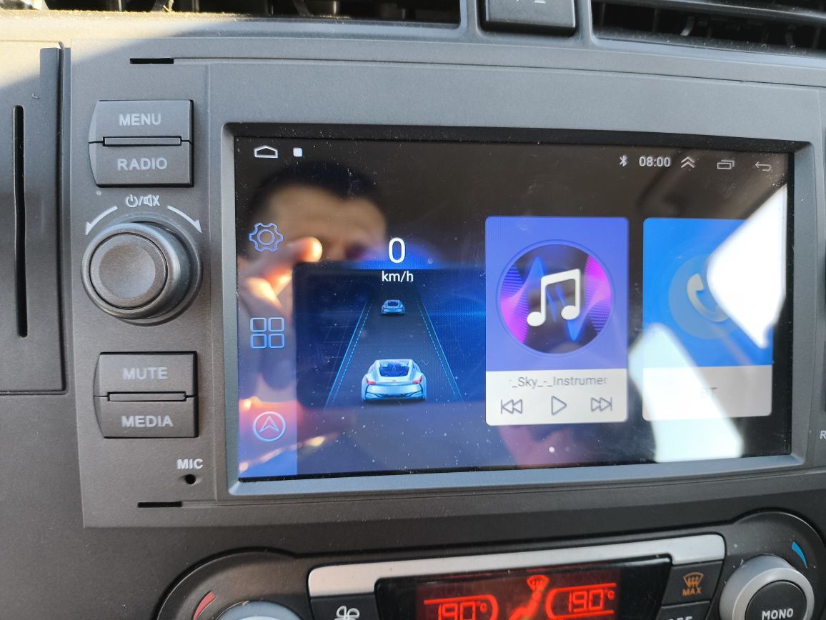 Radio 2din ford C-Max Focus LED kamera cofania android