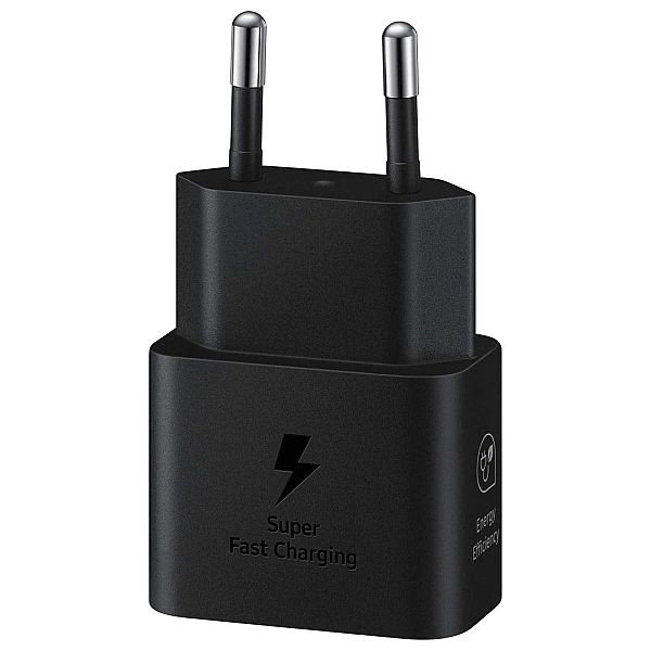 Ładowarka sieciowa GaN Samsung EP-T2510XBEGEU 25W SFC z kablem USB-C -