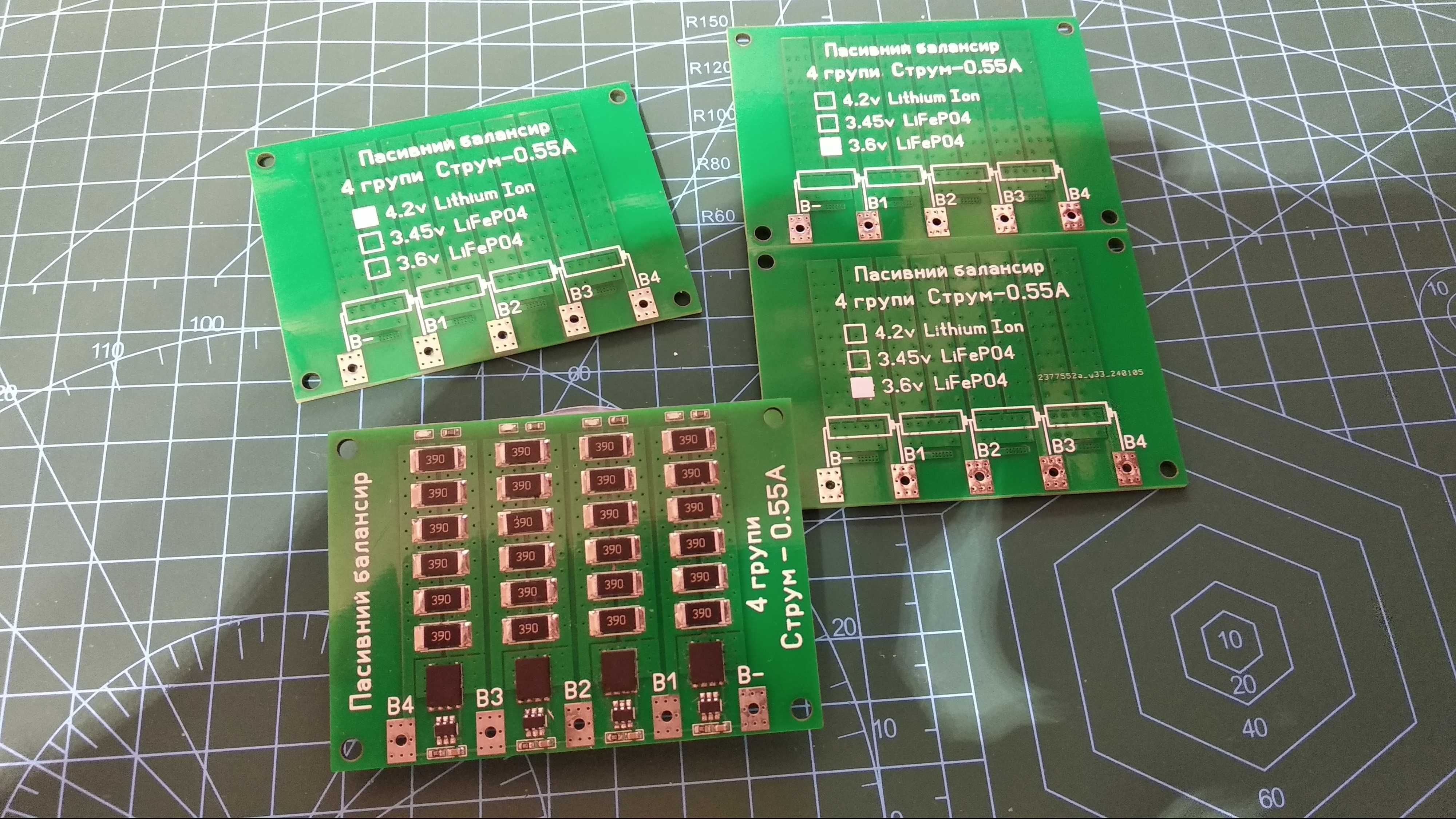 Пасивний балансир для LiFePO4 та Lithium-Ion balancer