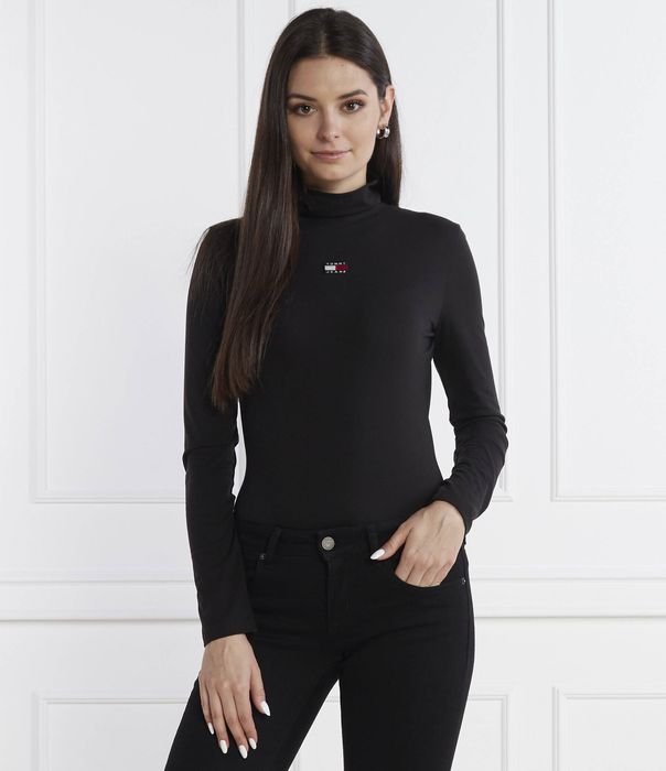 Golf czarny z logo Tommy Jeans L