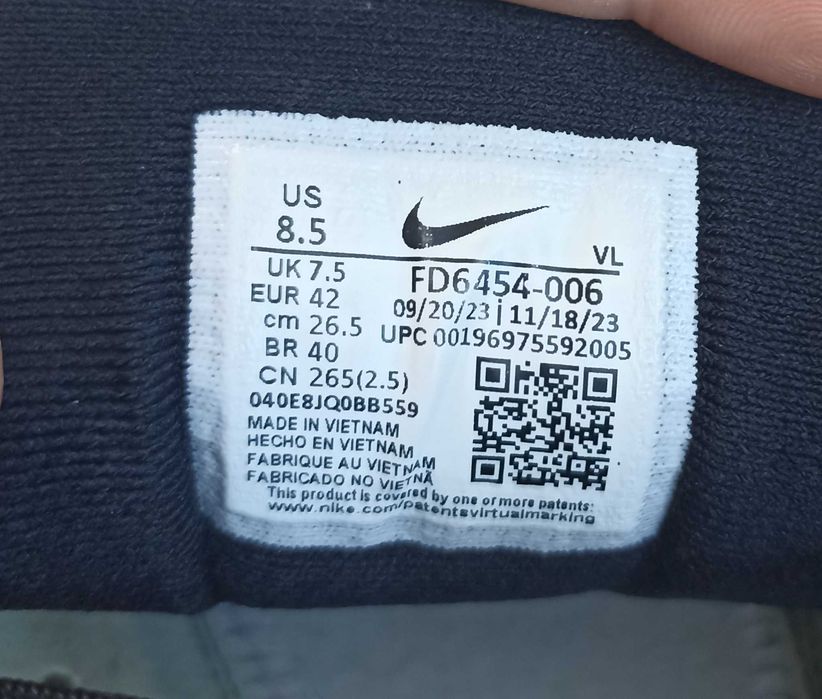 Кросівки Nike 42 26,5см як нові