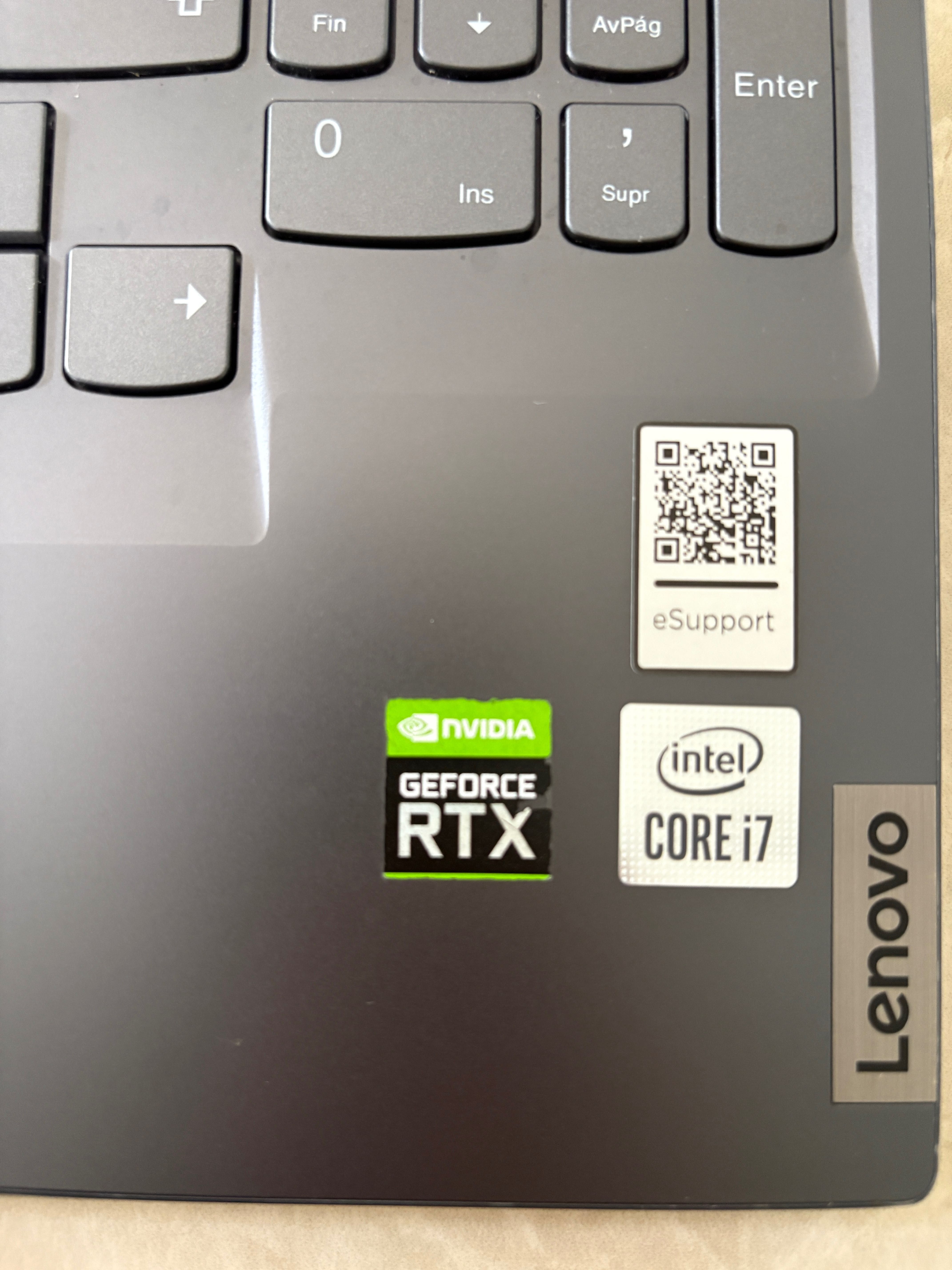 Portátil Lenovo Legion S7 15IMH5