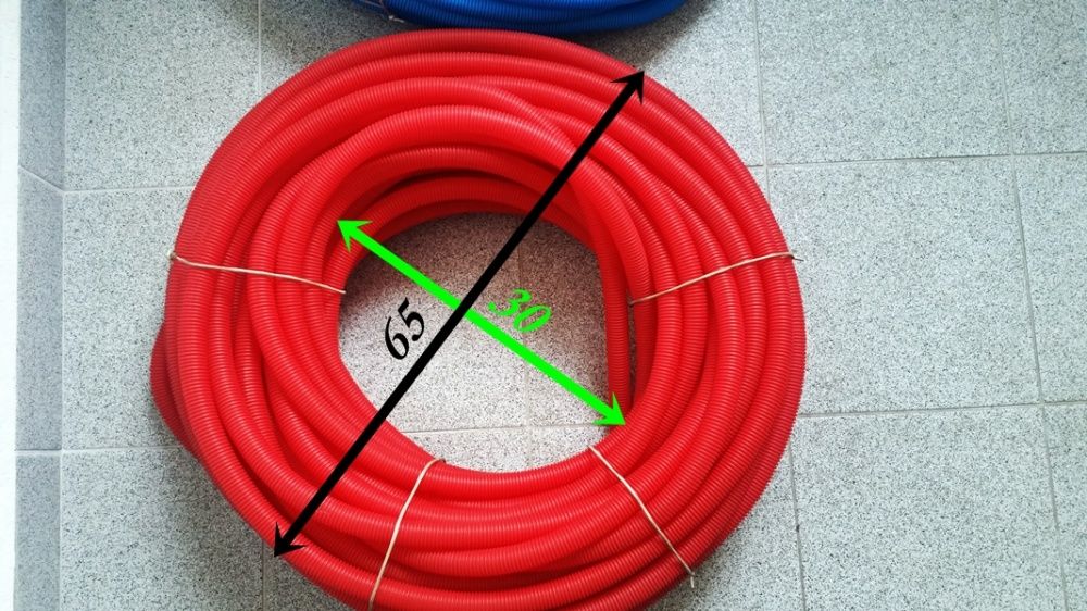 PESZEL RURA karbowana osłonowa 18/22mm x 50mb OKAZJA