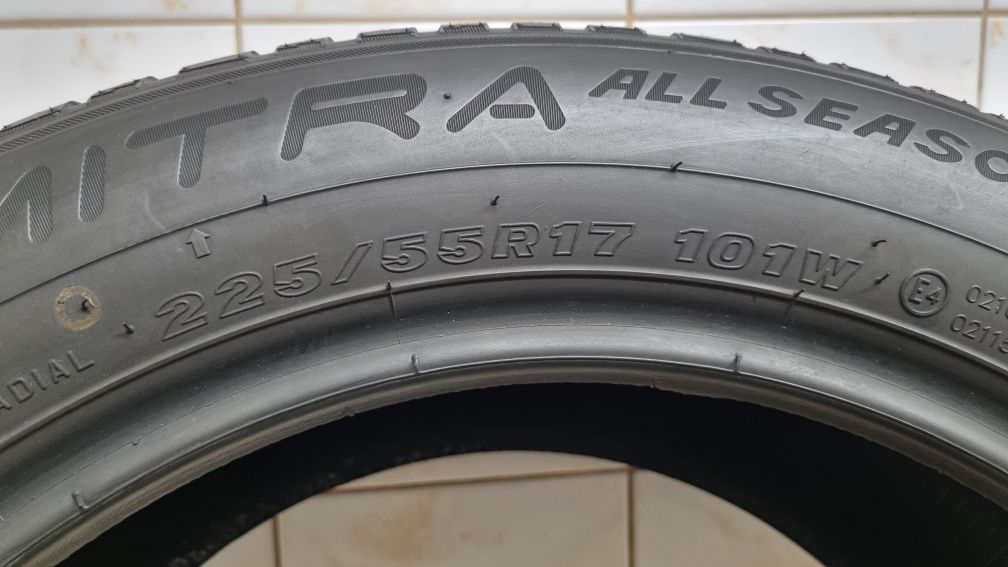 2 opony całoroczne 225/55 R17 101W Maxxis Premitra All Season AP3