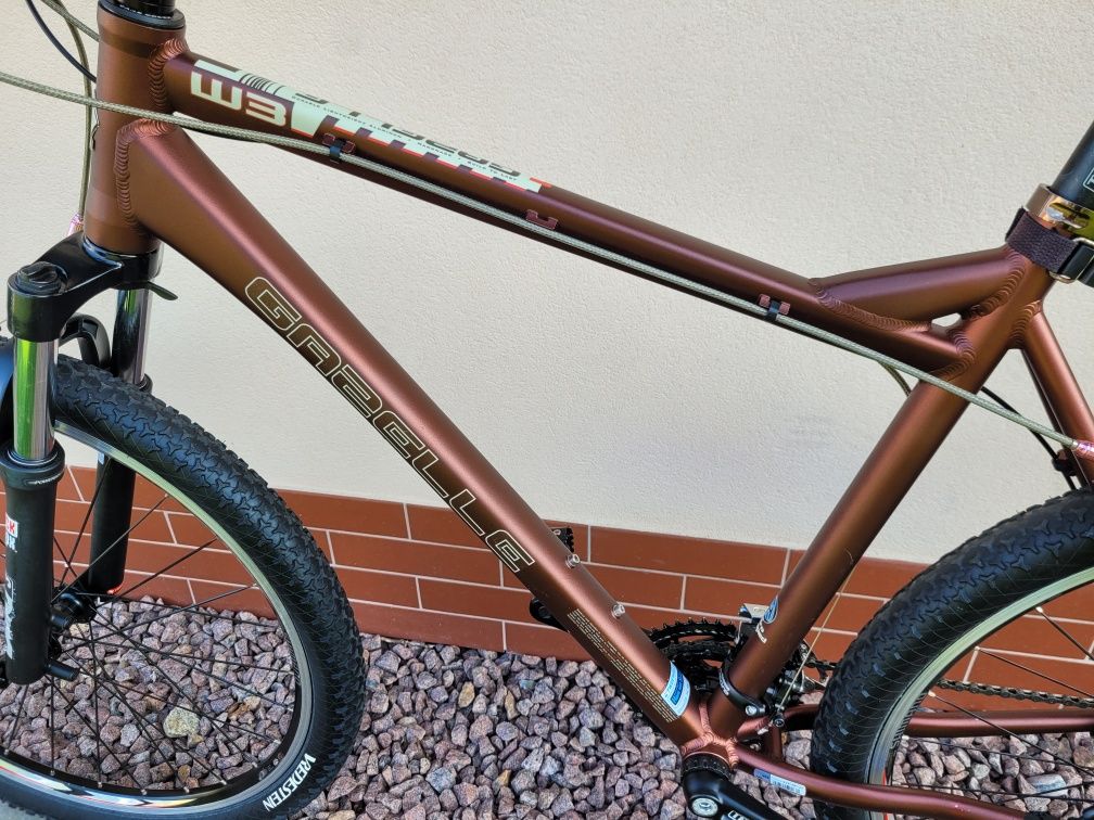 Rower górski 26" GAZELLE W3 * Shimano Deore LX 3x9 * handmade *  53 cm