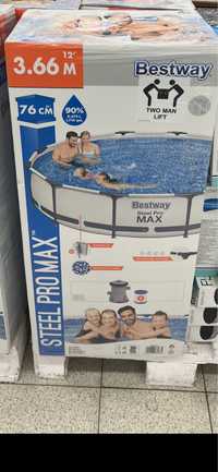 Басейн каркасний Bestway Steel Pro MAX 366 x 76 см