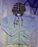 Зіп худі Burberry grey нові з всіма бірками