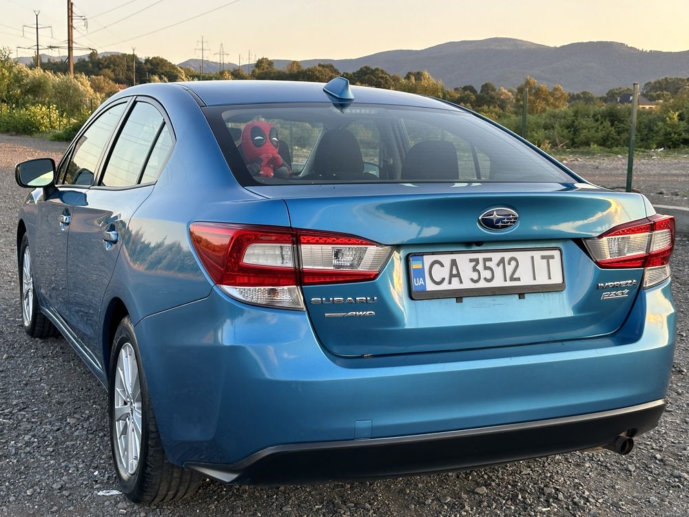 Subaru Impreza 2017 рік