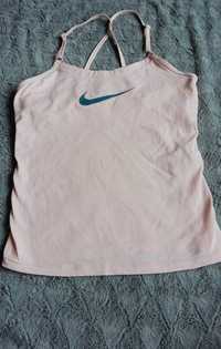 Sportowa bluzka z wszytym biustonoszem Nike