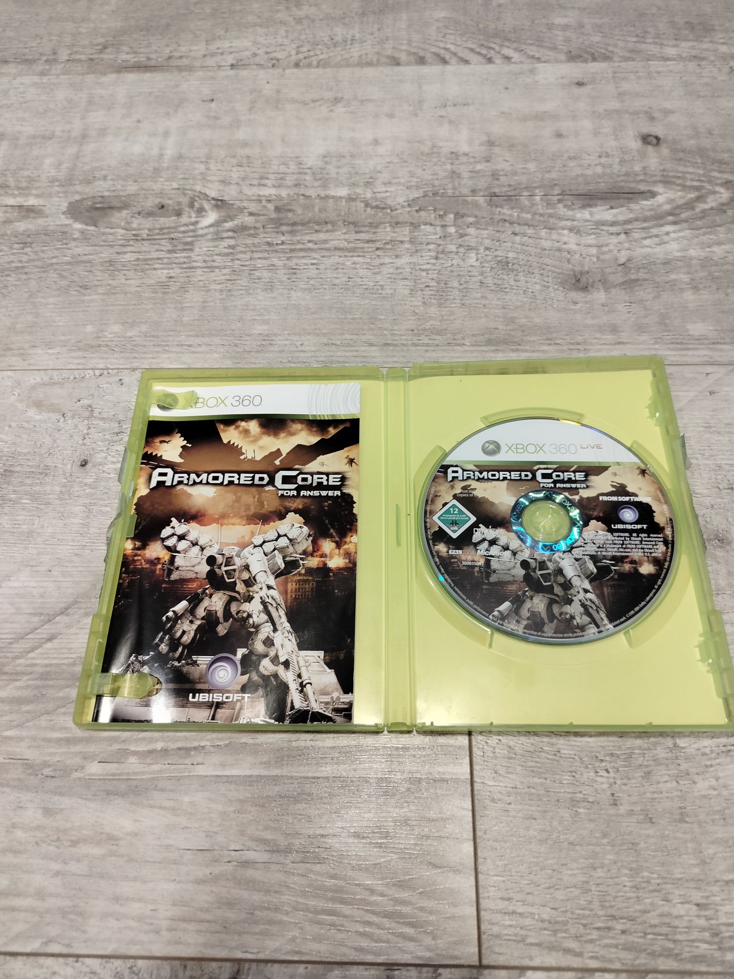 Gra armored core for answer Xbox 360